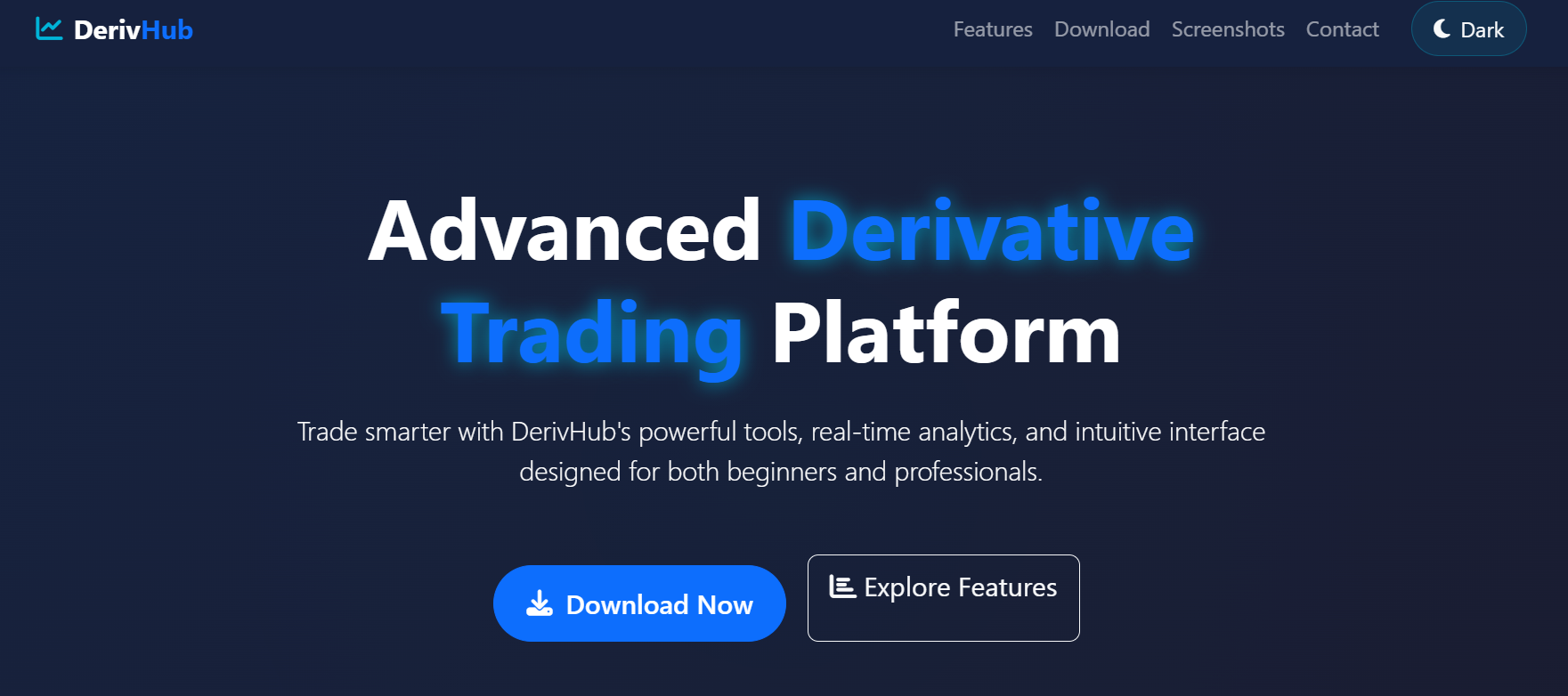 DerivHub App